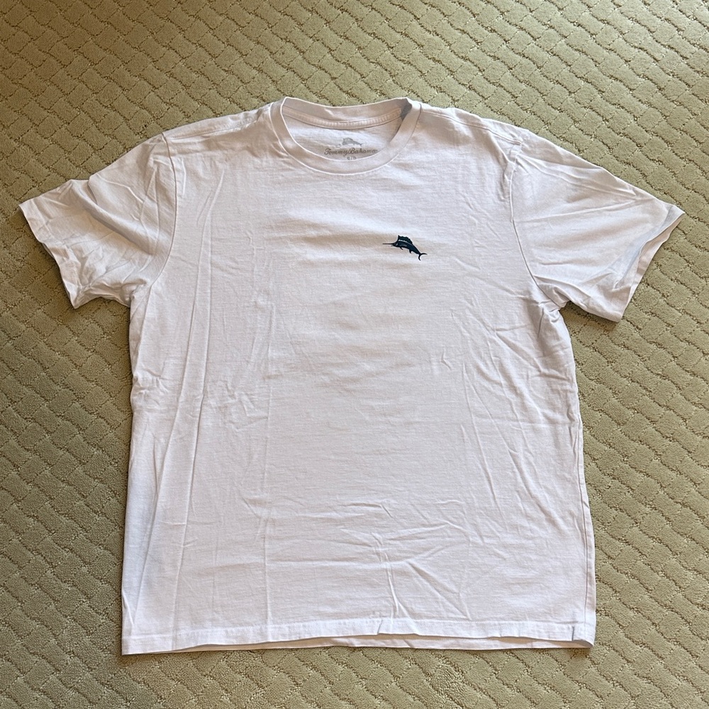 Tommy Bahama White Short Sleeve Tee